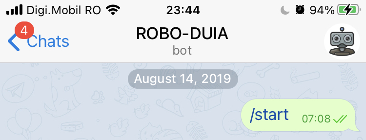 telegram robo-duia